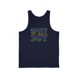 COUNT IT ALL JOY UNISEX TANK TOP