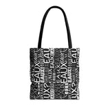 EAUX WHITE TOTE BAG