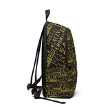 EAUX - GOLD BOOKBAG
