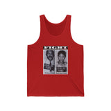 FIGHT - WHITE UNISEX TANK TOP