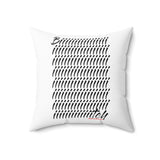 BITCH_black THROW PILLOW