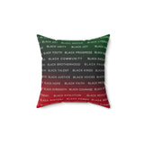 BLACK MAGIC - RBG THROW PILLOW