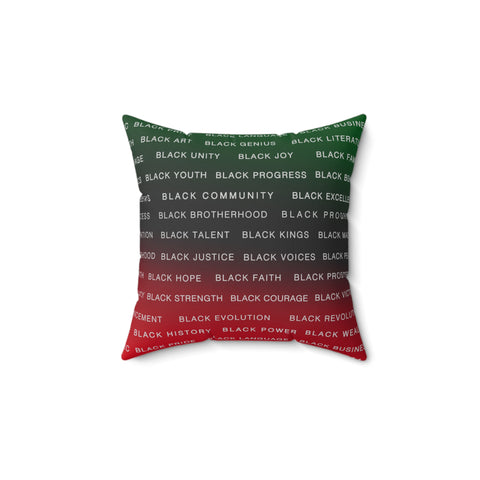 BLACK MAGIC - RBG THROW PILLOW