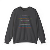 BLACK MAN RAINBOW UNISEX SWEATSHIRTS T-SHIRTS