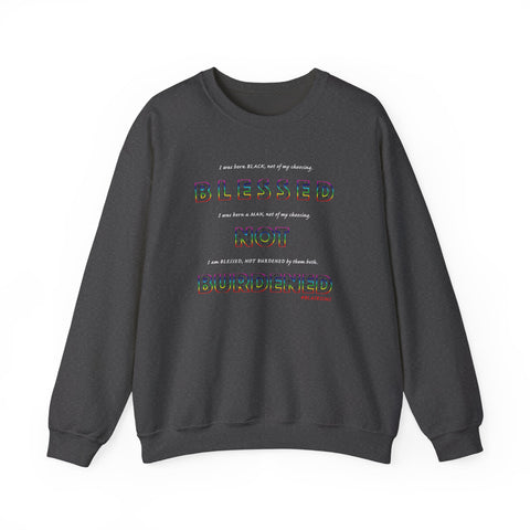 BLACK MAN RAINBOW UNISEX SWEATSHIRTS T-SHIRTS