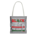 FRIENDLY REMINDER TOTE BAG