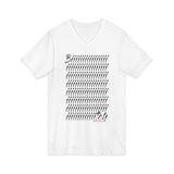 BITCH_black UNISEX V-NECK T-SHIRT