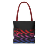 BIIIIIITCH RAINBOW TOTE BAG