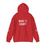MAKE IT COUNT UNISEX HOODIE