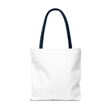 PEACE BE THE JOURNEY BLACK TOTE BAG