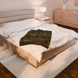 EAUX - GOLD PLUSH BLANKET
