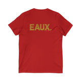 EAUX GOLD UNISEX V-NECK T-SHIRTS