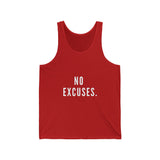 NO EXCUSEUNISEX TANK TOP