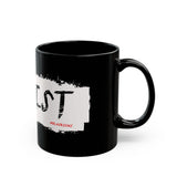 RESIST - WHITE CERAMIC MUG - BLACK 11OZ