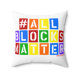 ALLBLOCKSMATTER_Multi THROW PILLOW
