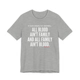 ALL BLOOD UNISEX SHORT SLEEVE T-SHIRT