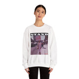 STAND - WHITE UNISEX SWEAT SHIRT