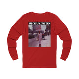 STAND - WHITE UNISEX LONG SLEEVE T-SHIRT
