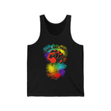 BLACK. GAY. PROUD. FIST TANK