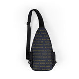 BLACK MAGIC - BLACK GOLD SLING BAG