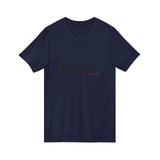 EAUX BLACK UNISEX V-NECK T-SHIRTS