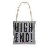 HIGH END BLACK TOTE BAG