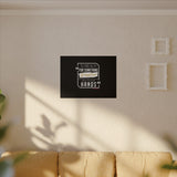 REACH FOR SOMETHING WHITE GOLD CANVAS ART