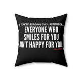 SMILES FOR YOU THROW PILLOW