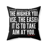 TAKE AIM THROW PILLOW