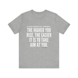 TAKE AIM UNISEX SHORT SLEEVE T-SHIRT