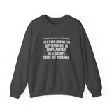 FIGURE OUT UNISEX SWEAT SHIRT