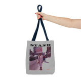 STAND - BLACK TOTE BAG