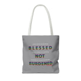 BLACK WOMAN RAINBOW TOTE BAG