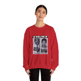 FIGHT - WHITE UNISEX SWEAT SHIRT
