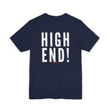 HIGH END WHITE UNISEX SHORT SLEEVE T-SHIRTS