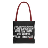 TRADING PLACES TOTE BAG