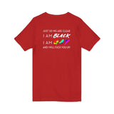 BLACK GAY FUP WHITE UNISEX V-NECK T-SHIRTS
