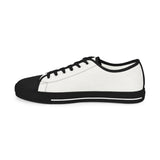 RESIST - BLACK LOW-TOP SNEAKERS - WHITE SOLE
