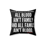 ALL BLOOD THROW PILLOW