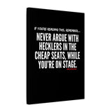 HECKLERS CANVAS ART