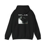 SPEAK - WHITE UNISEX HOODIE