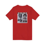 FIGHT - WHITE UNISEX V-NECK T-SHIRT