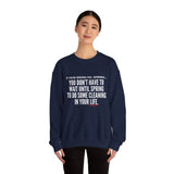 SPRING CLEANING UNISEX SWEATSHIRT