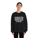 LET FOLKS OFF UNISEX SWEATSHIRT