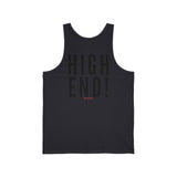HIGH END BLACK UNISEX TANK TOP