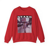 STAND - WHITE UNISEX SWEAT SHIRT