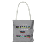 BLACK WOMAN RAINBOW TOTE BAG