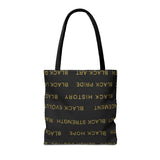 BLACK MAGIC - GOLD LETTERS TOTE BAG