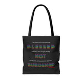 BLACK MAN RAINBOW TOTE BAG