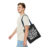 LIFE IS QUICK TOTE BAG